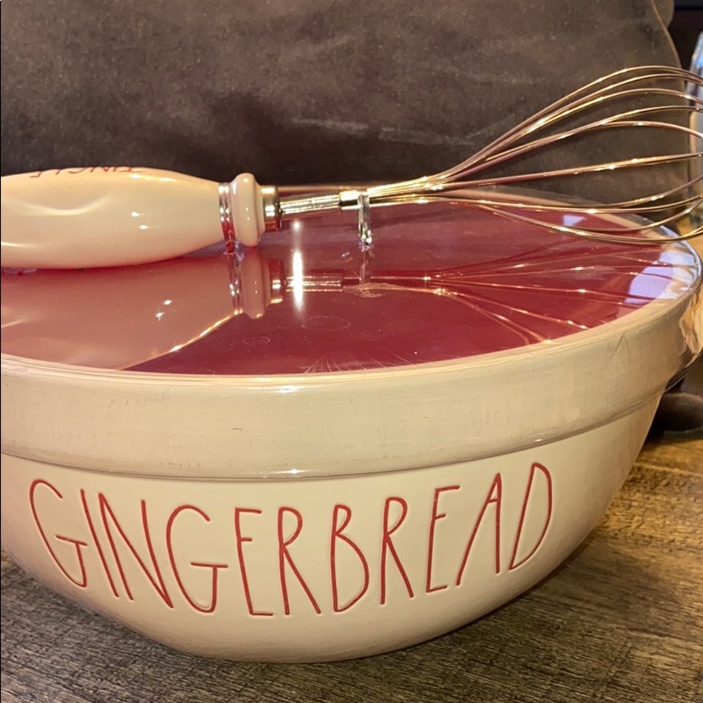 Rae Dunn GINGERBREAD AND JINGLE SET